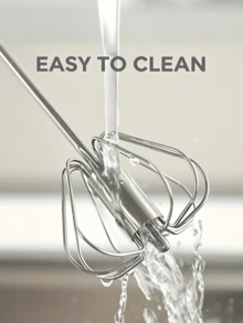 Stainless Steel Multi-Function Whisk And Milk Frother - Hand Mixer For Baking, Eggs And Cream - Essential Kitchen Gadgets - Multicolor - View 8