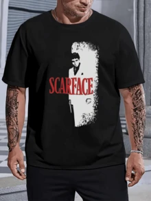 1 Pcs Summer T Shirts,Black Top - Black - View 6