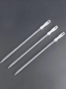 1pc/3pcs Drain Cleaning Tool Set, Including Flexible Drain Uncloggers And Brushes, Hair Clog Uncloggers For Sinks, Showers And Bathtubs, Effectively Captures Hair And Cleans Pipes In Kitchens And Bathrooms Home Bathroom Decor Back To School