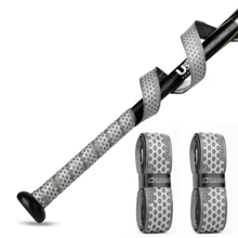 1 pieza Empuñadura universal para bate de béisbol, envoltura para golpear cómodamente, rojo/negro/azul, apta para bates de aleación, compuestos y de madera, reduce la fricción de la mano, mejora la sensación de golpeo, ideal para volver a la escuela, regalos de fiesta
