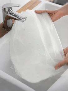 1 pieza de Cubierta para ventilador de 18 pulgadas, Cubierta protectora de ventilador mediano blanco, a prueba de polvo, resistente al agua y a la humedad para el hogar, fácil de poner y quitar, lavable y reutilizable, mantiene el ventilador limpio, adecuado para escuelas, oficinas, hogares, viajes, almacenamiento, regalos de Navidad