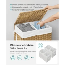 Laundry Baskets - Natural - View 3