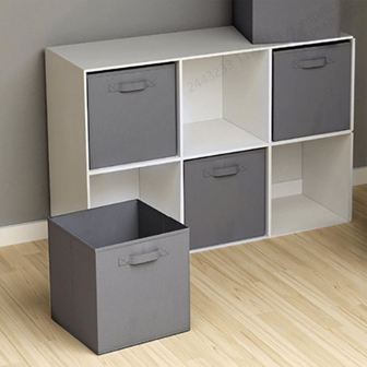 1件无盖折叠收纳盒，杂物盒，玩具收纳盒，家居衣柜，衣服整理盒