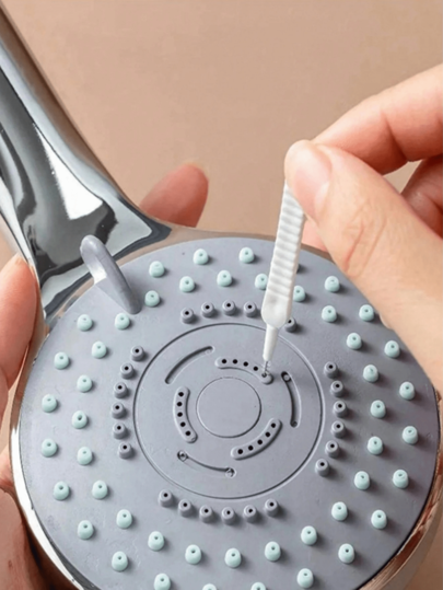 20pcs Shower Head Cleaning Brush, Bathroom Scrub Pad, Computer Keyboard Cleaner, Precision Nozzle Unclogging Tool, Shower Cleaning Brush, Shower Hole Cleaning Brush, Bathroom Toilet Nozzle Shower Head Gap Cleaning Needle