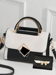 New Women's Bag And Premium Wallet Set, Suitable For Crossbody Bag, Shoulder Bag, Handbag - Multicolor - View 10
