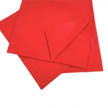 Waterproof Plastic Vinyl Mattress Cover Plastic Full Queen King Bed PVC Bedding Sheet Prevent Old People Or Children Wetting The Bed Urinary Cushion Flat Sheet Cover - Red - View 6