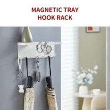 Magnetic Hooks, Refrigerator Magnetic Hooks, Storage Racks, Kitchen Entrances And Bathrooms, Key Chains, Umbrellas, Kitchen Utensils, Etc., Kitchen Storage Utensils, Room Decoration, Suitable For Kitchen, Restaurant, Party, Camping, Gathering, Gift For Friends, Family Gift - Multicolor - View 13