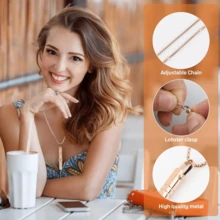 NetHong Mindful Breathing Pendant - Self-Care Tool For Anxiety Relief & Quit Smoking,Portable Stainless Steel Whistle Anxiety Necklace - Decompression Necklace - View 4