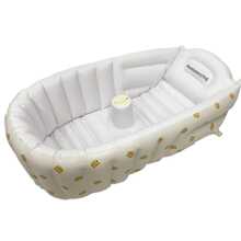 1 pièce Baignoire gonflable pour bébé de dessin animé, bac de bain pliable en PVC de haute qualité, bassin de douche pour bébé et piscine pour jouer dans l'eau