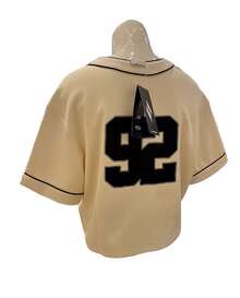 Skechers 舒适宽松针织棒球开衫 - 白色 - 查看 5