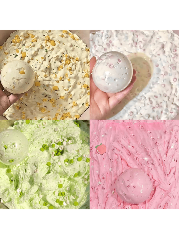 New Handmade Cream Slow Rebound Tapioca Ball Mint Chocolate Relaxing Gift Ball Decor