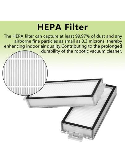 Replacement Parts Roborock Q5 Pro Pro+(Plus) Max+(Plus) DuoRoller+(Plus) Q8 Max Robot Stofzuiger Cleaner,Accessories Removable Brush/Main Brush HEPA Filter Side Mop Cloth/Mop Rag Dust Bag view 5