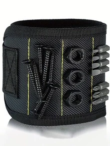 终极 DIY 工具：用于固定螺丝、钉子、钻头的磁性腕带 - 送给杂工、男士、女士和爸爸的完美礼物！ - 彩色 - 查看 14