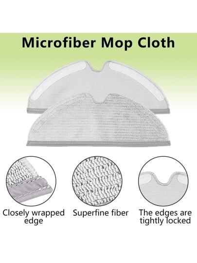 Replacement Parts Roborock Q5 Pro Pro+(Plus) Max+(Plus) DuoRoller+(Plus) Q8 Max Robot Stofzuiger Cleaner,Accessories Removable Brush/Main Brush HEPA Filter Side Mop Cloth/Mop Rag Dust Bag view 6