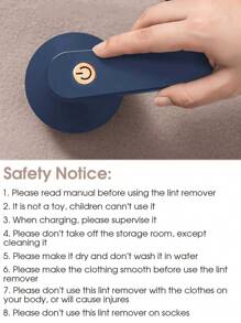 Rechargeable Fabric De-Fuzzing Tool: Portable 500mAh Capacity, USB-Charging Pilling Trimmer For Home Use, Sweater Shaver, Wool Pilling Remover, Clothing De-Fuzzing Device