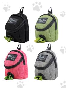 1pc Dog Treat Pouch Bag, Multi-Function Pet Outdoor Training Treat Bag,Dog Outing Dog Stuff,Dog Training Treat Pouch Dog Training Bag For Travel Outdoor Training