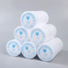 1pc Crystal Clear Elastic Cord, 10m/Roll DIY Jewelry Making String Material - White - View 6