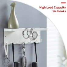 Magnetic Hooks, Refrigerator Magnetic Hooks, Storage Racks, Kitchen Entrances And Bathrooms, Key Chains, Umbrellas, Kitchen Utensils, Etc., Kitchen Storage Utensils, Room Decoration, Suitable For Kitchen, Restaurant, Party, Camping, Gathering, Gift For Friends, Family Gift - Multicolor - View 6