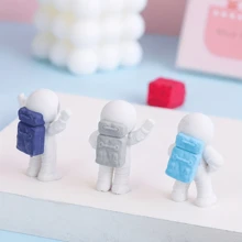 6/12 buc radiere drăguțe cu tematică spațială, portabile, inedite, mini radiere multifuncționale cu astronauți, cadou adorabil, rechizite de papetărie, premii pentru studenți, cadouri de petrecere, înapoi la școală
