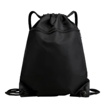 Custom Drawstring Bag, Large Capacity Sports Gym Bag, New Style Backpack, Waterproof Backpack, Solid Color, Lightweight, Portable, Multifunctional Backpack, Reinforced And Drawstring Closure, Suitable For DIY Backpack - Multicolor - View 16