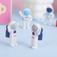 6/12 buc radiere drăguțe cu tematică spațială, portabile, inedite, mini radiere multifuncționale cu astronauți, cadou adorabil, rechizite de papetărie, premii pentru studenți, cadouri de petrecere, înapoi la școală