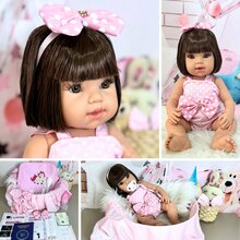 Bebê Reborn Realista Com Enxoval Completo - Rosa Bebê - Visão 3