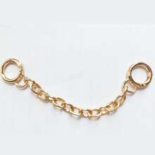 Metallic Chain Strap Extender Bag Accessories, Versatile Handle Replacement Detachable Shoulder Strap For Handbag, Tote Bag