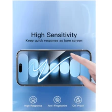 3pcs Privacy Protection Full Screen Tempered Glass Protector Protect Compatible With Iphone With Black Edge Silk Screen Anti Peeping Full Screen Phone Protective Film Compatible With IPhone 16e/16/15/14/13/12/11 Series - Black - View 5