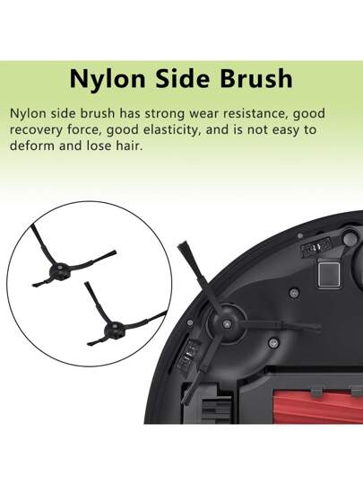 Replacement Parts Roborock Q5 Pro Pro+(Plus) Max+(Plus) DuoRoller+(Plus) Q8 Max Robot Stofzuiger Cleaner,Accessories Removable Brush/Main Brush HEPA Filter Side Mop Cloth/Mop Rag Dust Bag view 4