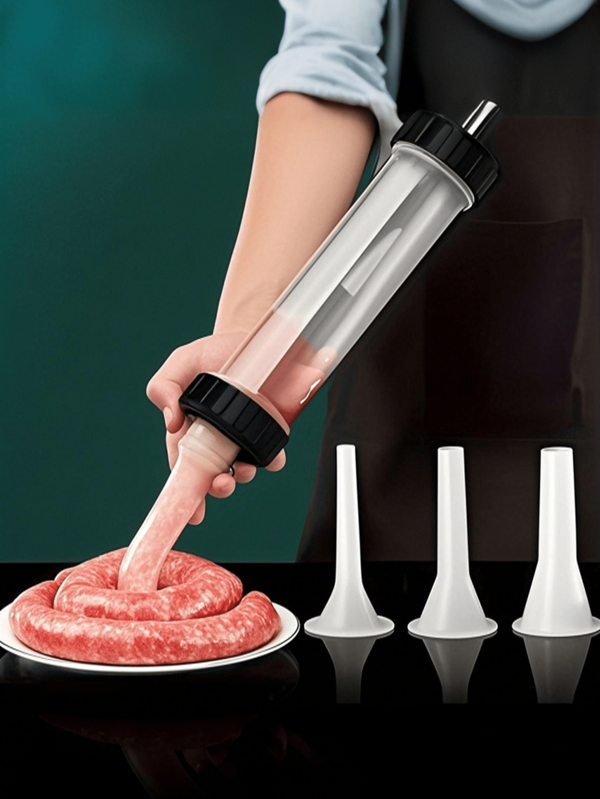 1pc Handmade Hand Enema Machine - Easy To Use Sausage Salami Tool For Household Use