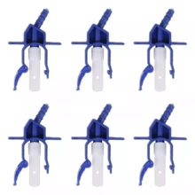 6 Cylinder Injector Flow Meter Diagnostic Set, Cylinder Common Rail Adaptor Test Tool Leak Off Test Kit;Dromedary Injector Flow Test Tool Kit 24 Pcs Common Rail Adaptor Fuel Tester Set - 紅色 - 查看 4