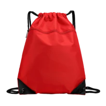Custom Drawstring Bag, Large Capacity Sports Gym Bag, New Style Backpack, Waterproof Backpack, Solid Color, Lightweight, Portable, Multifunctional Backpack, Reinforced And Drawstring Closure, Suitable For DIY Backpack - Multicolor - View 15