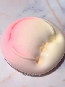 Slime cristallino soffice, super morbido e liscio, impasto da gioco colorato a schiuma