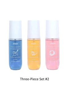 90ml Fresh Floral Fruity Fragrance Fabric Fragrance Spray, Air Freshener, Suitable For Home, Travel, Date, Long-Lasting Fresh Scent