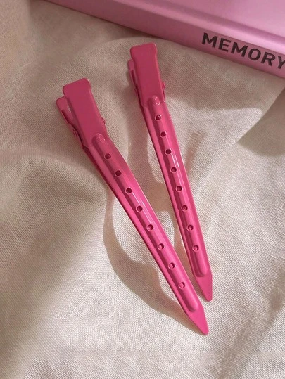 8pcs Metal Hair Clips, For Styling And Sectioning, Professional Salon Hair Clips, For Trimming Roots And Sparse Hair, Hair Accessories