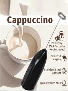 SOKANY Electric Milk Frother, Mini Electric Milk Frother, Coffee Beverage Mixer, Electric Whisk, Kitchen Gadget (Without Battery)