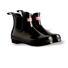 HUNTER Original Chelsea Gloss - Boots - Black - View 2
