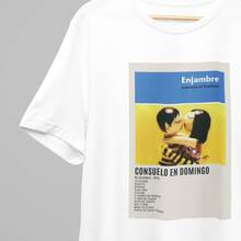 Playera "Consuelo en Domingo" - Enjambre Fans - Blanco - Ver 4
