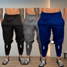 KIT 3 ORIGINAL MEN'S SKINNY JOGGER PANTS - Multicolor - View 1
