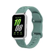 Dây đeo vòng khắc tương thích với Samsung Galaxy Fit 3 Dây đeo đồng hồ cao su có thể điều chỉnh tương thích với phụ kiện dây đeo Samsung Galaxy Fit3 - cho Galaxy Watch Fit 3 - Xem 12