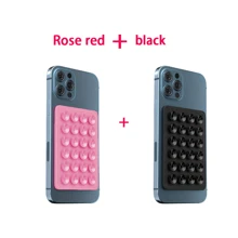 Silikonhaftnapf Quadratisches Silikonhaftnapf Handy-Rückseite Silikonhaftnapf Große Silikonhaftnapf Handyhalter Kartenetui Visitenkartenhalter Kreditkartenhalter für Frauen und Männer ~ Silikonhaftnapf Handyhülle Klebehalterung für starken Halt, Selfie-Video und einfache Verwendung, Silikonhaftnapf wurde aufgerüstet ~ Handy-Silikonhaftnapfhalter Doppelseitige Silikonhaftnapf Starker Griff Halter Vielseitig einsetzbar