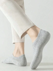 5 piezas/10 piezas/15 piezas/20 piezas Calcetines invisibles unisex, calcetines bajos de corte casual sin mostrar para deportes de verano