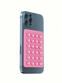 Silikonhaftnapf Quadratisches Silikonhaftnapf Handy-Rückseite Silikonhaftnapf Große Silikonhaftnapf Handyhalter Kartenetui Visitenkartenhalter Kreditkartenhalter für Frauen und Männer ~ Silikonhaftnapf Handyhülle Klebehalterung für starken Halt, Selfie-Video und einfache Verwendung, Silikonhaftnapf wurde aufgerüstet ~ Handy-Silikonhaftnapfhalter Doppelseitige Silikonhaftnapf Starker Griff Halter Vielseitig einsetzbar