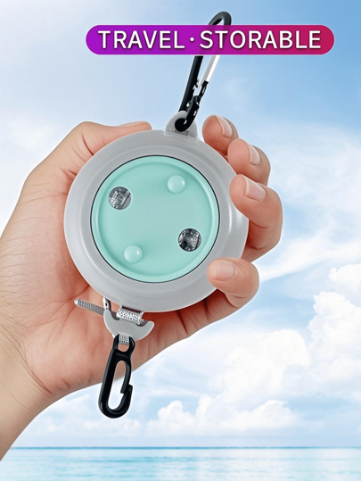 Portable Clothesline Cord, Adjustable 26ft Camping Clothesline, Laundry Dry Rope, For Outdoor Travel Fishing Camping