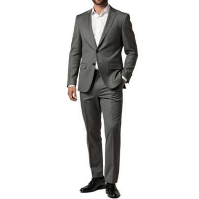 Terno Masculino Slim Fit de Alta Costura – Elegância Sofisticada
