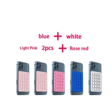 Silikonhaftnapf Quadratisches Silikonhaftnapf Handy-Rückseite Silikonhaftnapf Große Silikonhaftnapf Handyhalter Kartenetui Visitenkartenhalter Kreditkartenhalter für Frauen und Männer ~ Silikonhaftnapf Handyhülle Klebehalterung für starken Halt, Selfie-Video und einfache Verwendung, Silikonhaftnapf wurde aufgerüstet ~ Handy-Silikonhaftnapfhalter Doppelseitige Silikonhaftnapf Starker Griff Halter Vielseitig einsetzbar