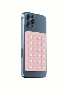 Silikonhaftnapf Quadratisches Silikonhaftnapf Handy-Rückseite Silikonhaftnapf Große Silikonhaftnapf Handyhalter Kartenetui Visitenkartenhalter Kreditkartenhalter für Frauen und Männer ~ Silikonhaftnapf Handyhülle Klebehalterung für starken Halt, Selfie-Video und einfache Verwendung, Silikonhaftnapf wurde aufgerüstet ~ Handy-Silikonhaftnapfhalter Doppelseitige Silikonhaftnapf Starker Griff Halter Vielseitig einsetzbar