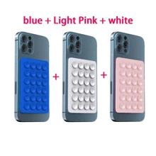 Silikonhaftnapf Quadratisches Silikonhaftnapf Handy-Rückseite Silikonhaftnapf Große Silikonhaftnapf Handyhalter Kartenetui Visitenkartenhalter Kreditkartenhalter für Frauen und Männer ~ Silikonhaftnapf Handyhülle Klebehalterung für starken Halt, Selfie-Video und einfache Verwendung, Silikonhaftnapf wurde aufgerüstet ~ Handy-Silikonhaftnapfhalter Doppelseitige Silikonhaftnapf Starker Griff Halter Vielseitig einsetzbar