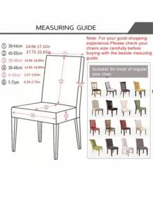 1/2/4pcs Soft Leaf Jacquard Chair Cover, Solid Color Stretch Dining Chair Slipcover For Office, Party, Restaurant