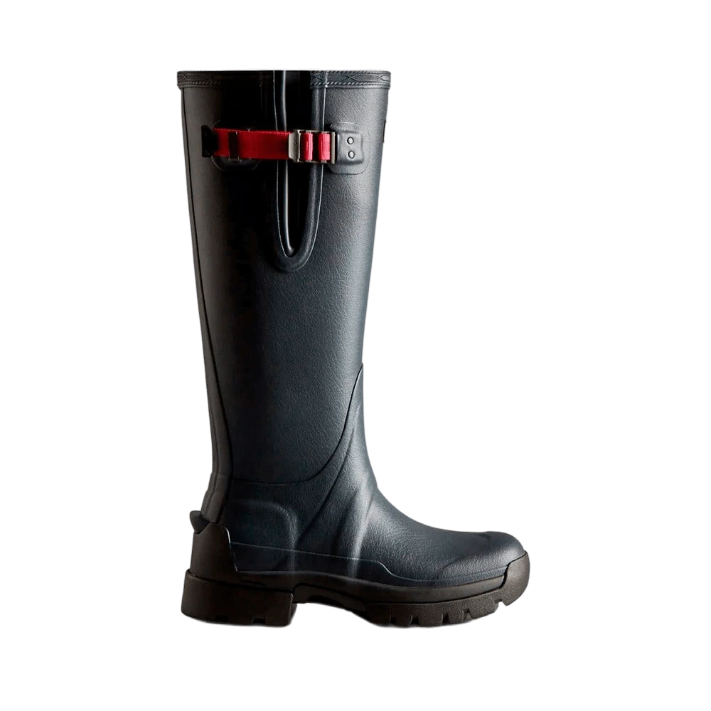 HUNTER Balmoral Side Adjustable Tall - Boots - Navy Blue - View 1